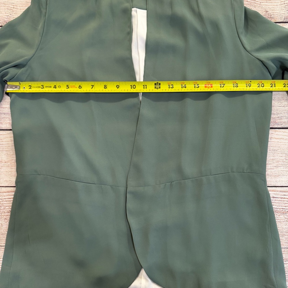 Allie Rae Green Blazer - Large - Picture 5 of 6